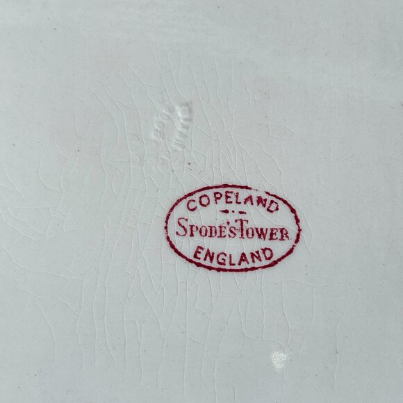 Copeland Spode Tower Vintage China Square Serving Bowl - Picture 5 of 12